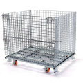 Stackable Folded Galvanized Steel Welded Heavy Duty Wire Cage